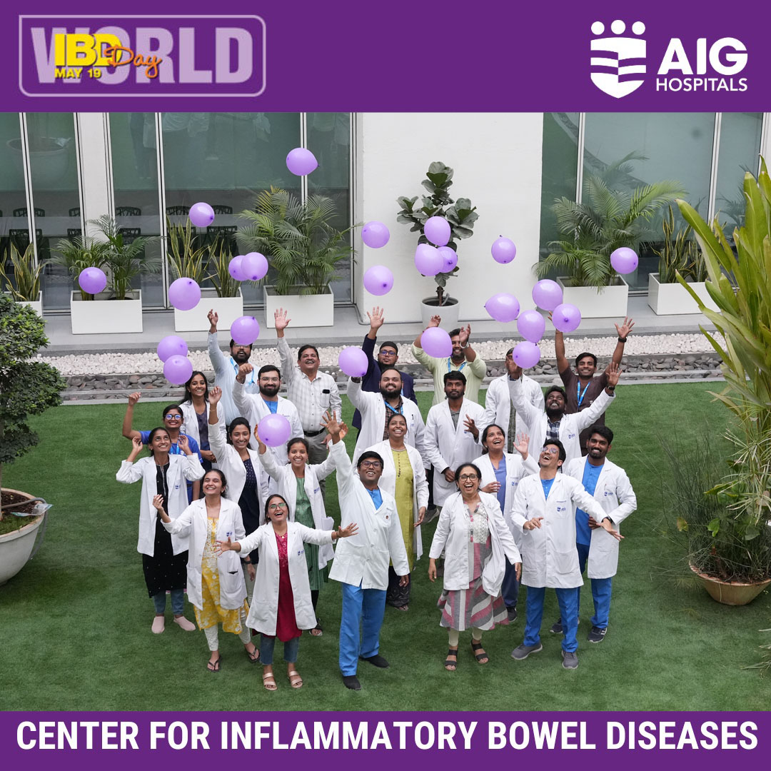 DrRupaBanerjee1's tweet image. IBD Team at AIG Hospitals, We are committed to providing effective treatment and compassionate care for all IBD Patients. #IBDAwareness #WorldIBDDay #IBDSupport #IBDENC #Healthcare #AIGCare