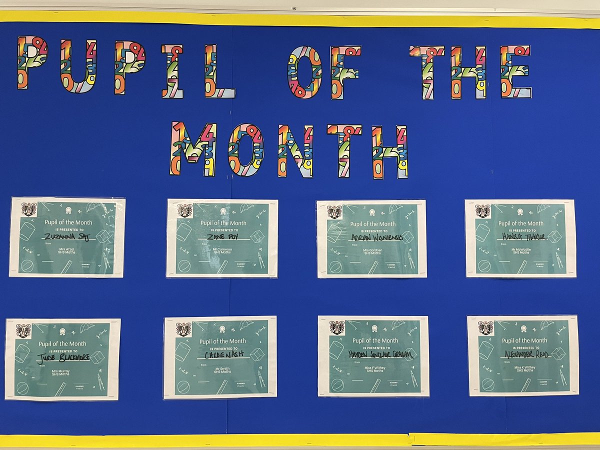 SHS Maths tweet media