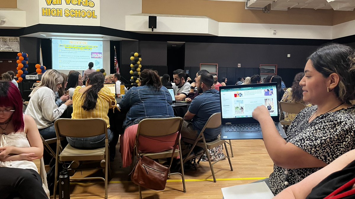 Val High & Val Academy Instructional Coach (@val_ic23) on Twitter photo A special evening last night Colloquium celebrating 🥳 our Yr 1 and Yr 2 teachers on wrapping up Induction! Being a coach to New Ts is a reciprocal growth journey. Thank you 😊 for having me. Our young ppl need you! <a href="/RCOE/">RivCo Office of Education</a> <a href="/VVUSDEdServices/">Val Verde Education Services</a> <a href="/RVHS_Mustangs/">Rancho Verde HS</a> Keep up alive your dreams! A special evening last night Colloquium celebrating 🥳 our Yr 1 and Yr 2 teachers on wrapping up Induction! Being a coach to New Ts is a reciprocal growth journey. Thank you 😊 for having me. Our young ppl need you! <a href="/RCOE/">RivCo Office of Education</a> <a href="/VVUSDEdServices/">Val Verde Education Services</a> <a href="/RVHS_Mustangs/">Rancho Verde HS</a> Keep up alive your dreams!