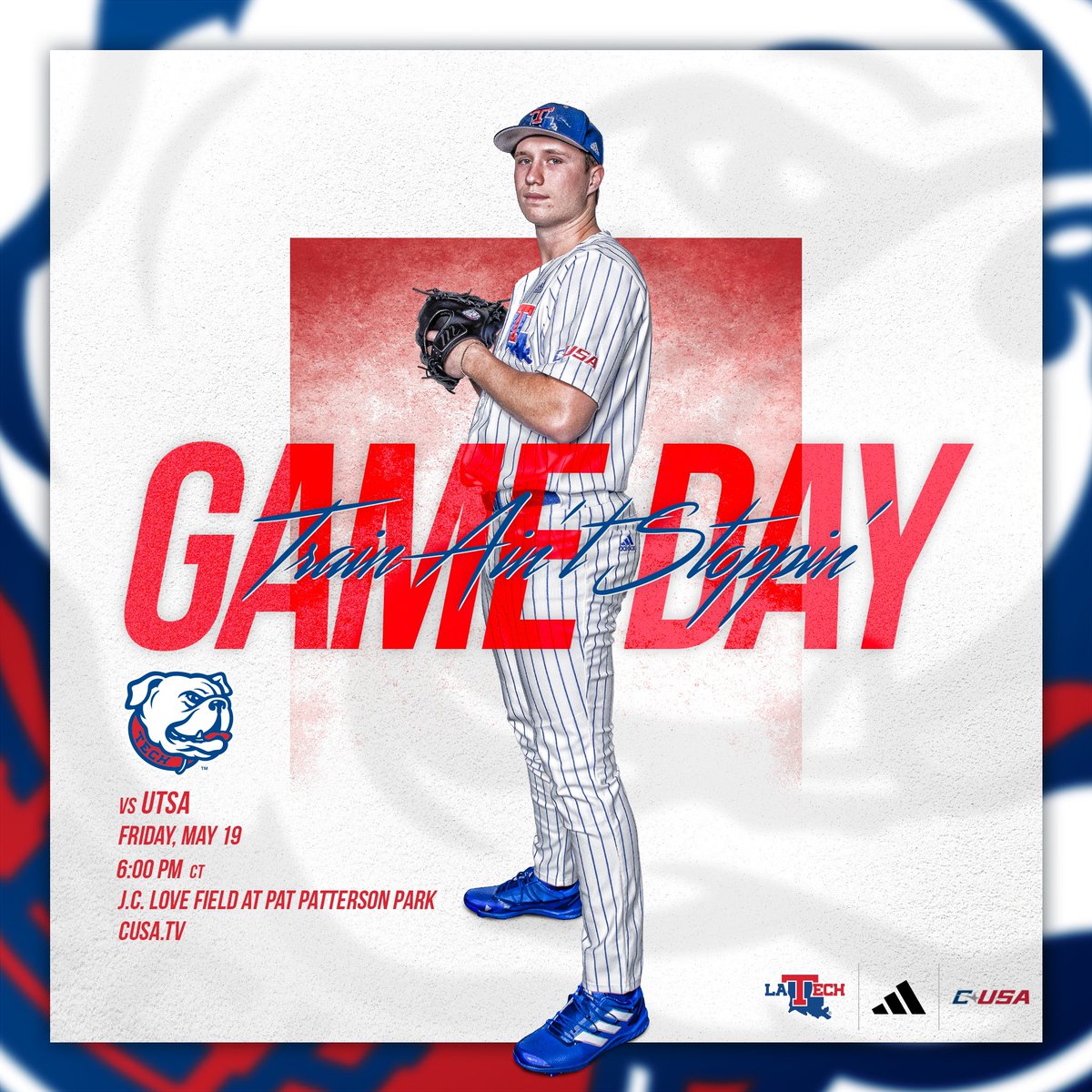 LATechBSB's tweet photo. Senior Day 

🆚 UTSA
⏰ 6 pm CT (senior ceremony starts at approximately 5:35 pm)
📍 Love Shack
📺 https://t.co/TZpeY9qOp5
📊 https://t.co/olCTWiadZ8
📻 97.7 FM | LA Tech Athletics app
🎟️ https://t.co/FrXac41KzY https://t.co/s2d17ghcfD