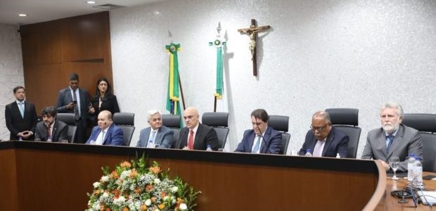 TRETocantins's tweet photo. ⚖️ Na abertura oficial do Coptrel: "Justiça Eleitoral é um grande suporte na manutenção da democracia na República", diz presidente do TSE, ministro Alexandre de Moraes. Gestores e servidores do TRE-TO acompanharam a solenidade.
➡️ Saiba mais: https://t.co/KtXhuTmuOp
#Coptrel https://t.co/gdAlThuUpa