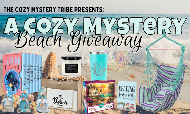 🏖️📚🌴Enter to win this incredible Cozy Mystery Beach Giveaway and get to know some fabulous Cozy authors, inc. me! This prize pack is the BEST! Many thanks to <a href="/AconiteCafe/">Aconite Cafe</a> and The Cozy Mystery Tribe for organizing. aconitecafe.com/acozymysterybe… #Giveaway #cozymystery #win #Readers
