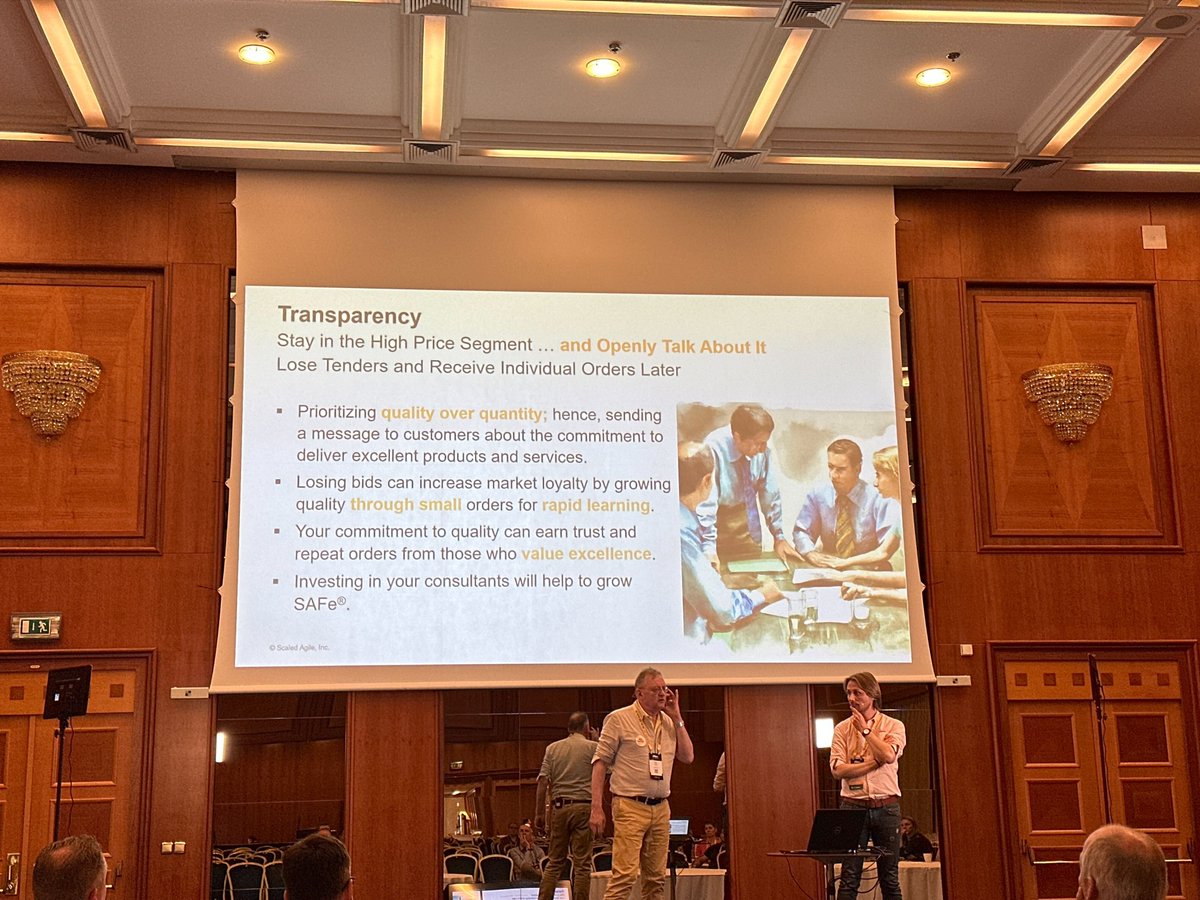 Inspiring presentation by Kegon unveiling the power of SAFe Core Values at SAFe Summit 2023 in Prague. 

Using a SAFe mindset, we embrace transparency and alignment to greatly fuel business success.