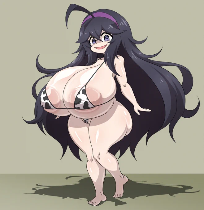 「shortstack hex」なるものを見かけて、ぶっ刺さったので描いた。低身長ムチムチ爆乳オカルトマニアちゃん。 
