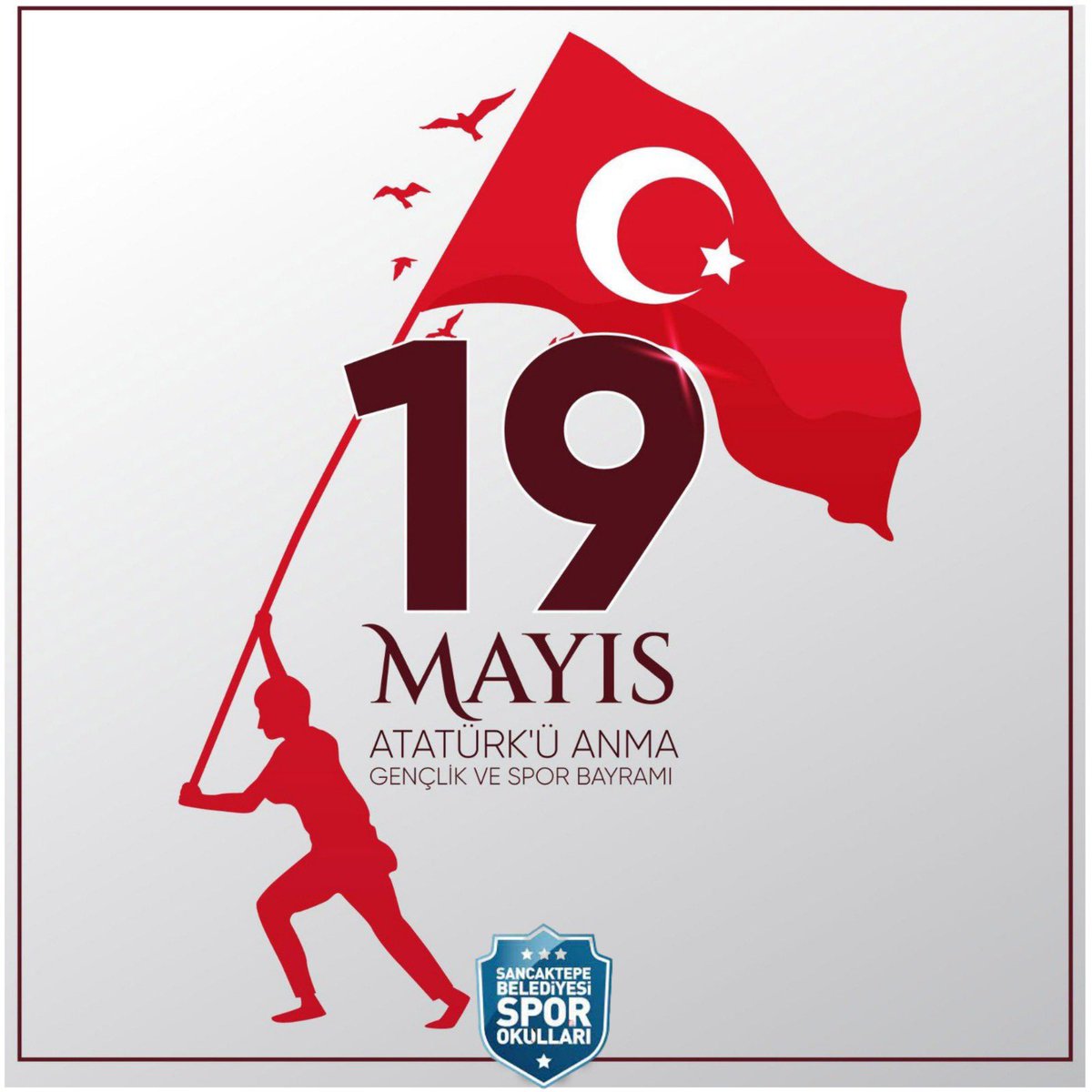 #19MayisAtaturkuAnmaGenclikVeSporBayrami kutlu olsun .