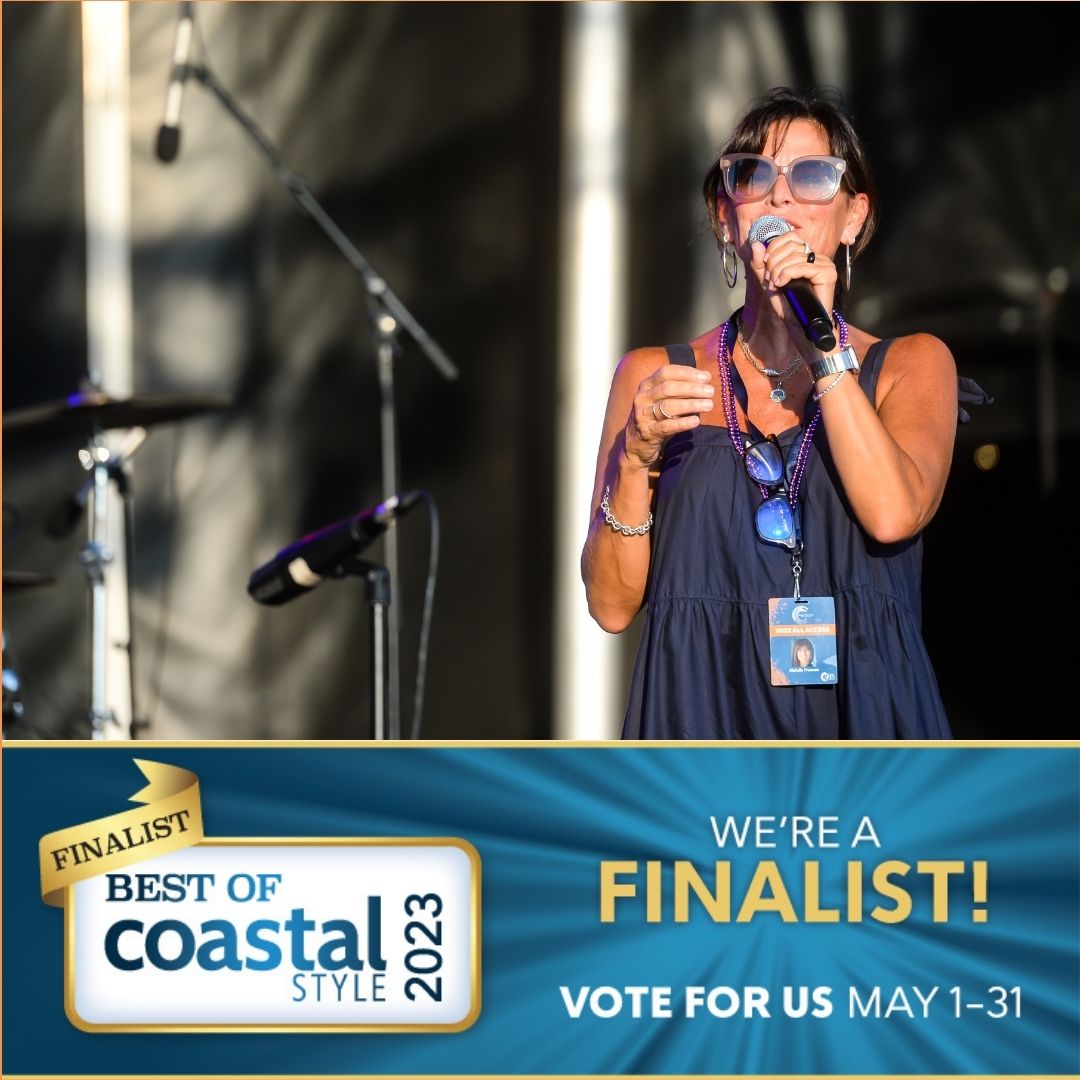 We are so GRATEFUL to be a finalist for Best Live Music Venue by <a href="/coastalstyle/">Coastal Style</a> and for our very own Chairman &amp; President Michelle Freeman to be a finalist for Best Philanthropist ✨🧡 If you'd like to take a moment to vote for us visit coastalstylemag.com/best-of-2023
