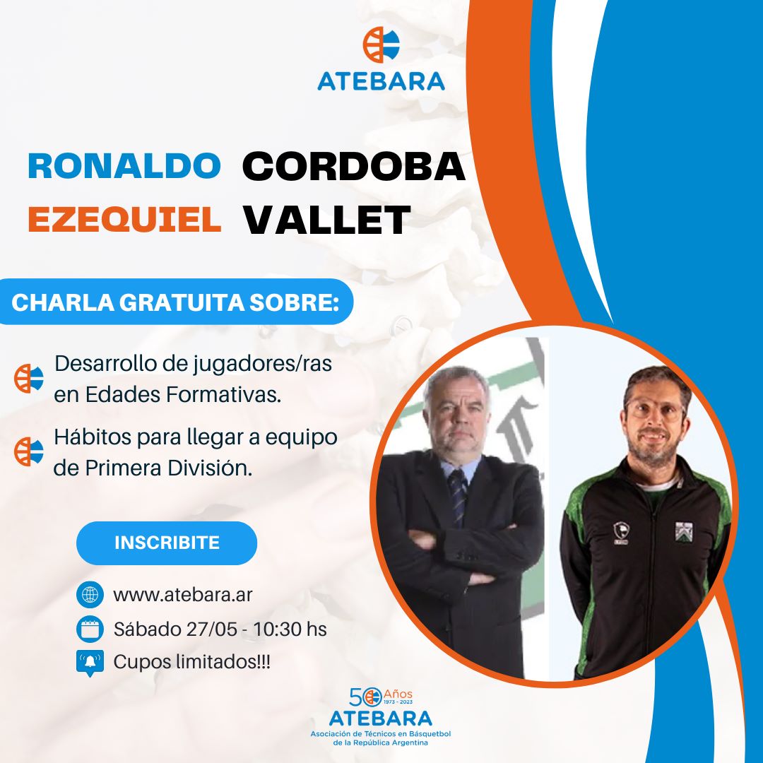 ATEBARAbasquet's tweet photo. Comenzamos las capacitaciones mensuales en nuestro año del Cincuentenario. No te las pierdas https://t.co/I74MEi9vOG https://t.co/A7tJAACZpH
