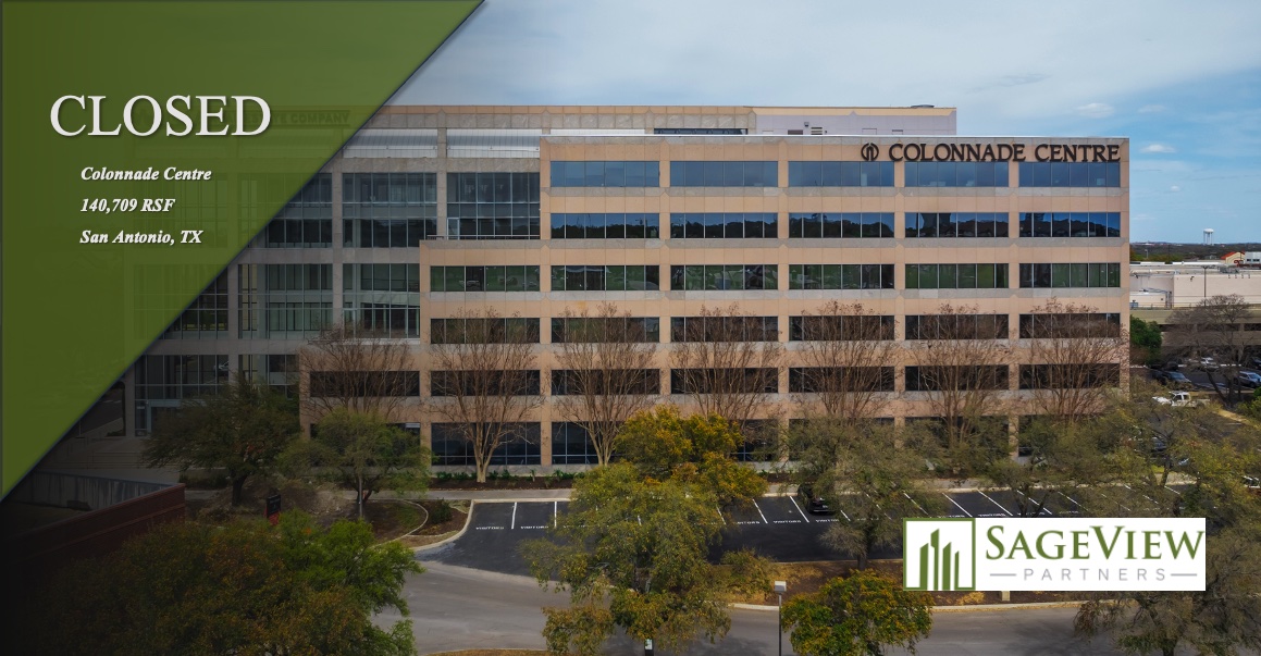 PeavyCRE's tweet photo. Announcing the successful acquisition of Colonnade Centre in San Antonio, Texas. https://t.co/27XejPoSP5 https://t.co/dKZYWYNS2M
