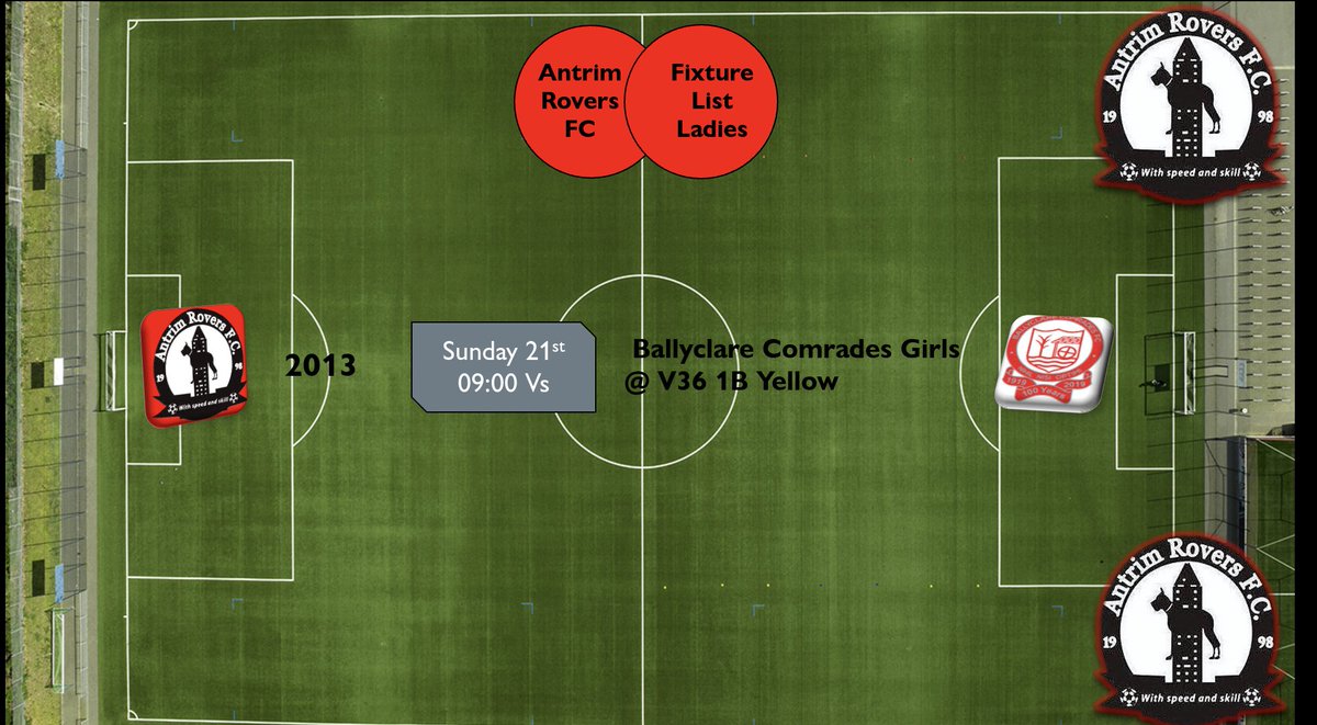 antrimroversfc's tweet photo. Antrim Rovers fixtures this weekend 🔴⚫🔴⚫ https://t.co/dGDSPPzL5D