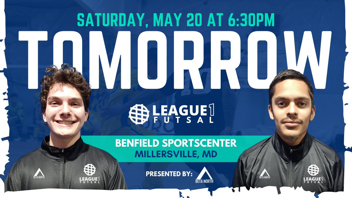 L1F is back! Join us tomorrow at 6:30 pm at <a href="/BenfieldSC/">BenfieldSportscenter</a>.