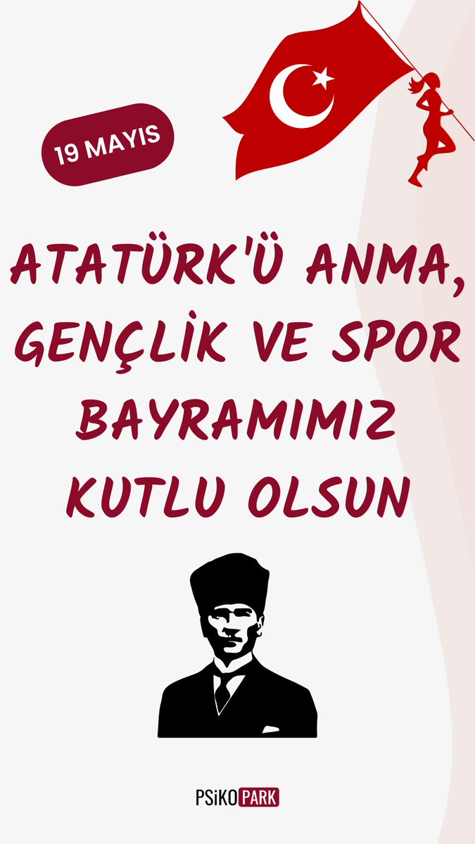 19 Mayıs Atatürk'ü Anma Gençlik Ve Spor Bayramı kutlu olsun 🇹🇷

#19MayısGenclikveSporBayramı #19MAYIS1919 #19MAYIS #AtatuerkueAnmaGenclikveSporBayramı