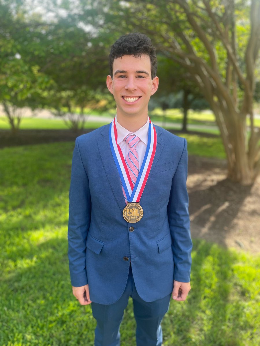 John Cooper is the 4A UIL STATE INFORMATIVE BRONZE MEDALIST!! 🏆⭐️ #tmspeechdebate #TMFamily