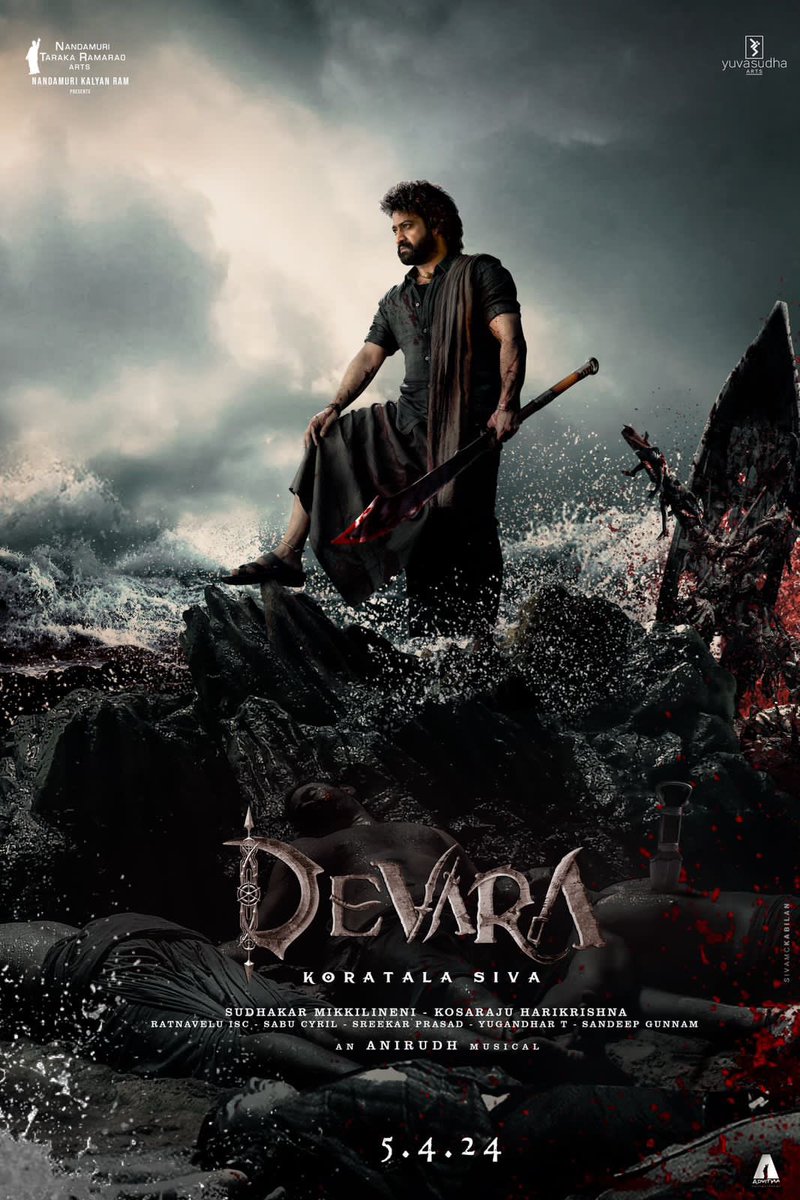 First look from #Devara- Lord of Fear  is here! Get ready for an epic adventure💥
@tarak9999 

#jntr #ntr30 #devara #movie #firstlook #trending #siima