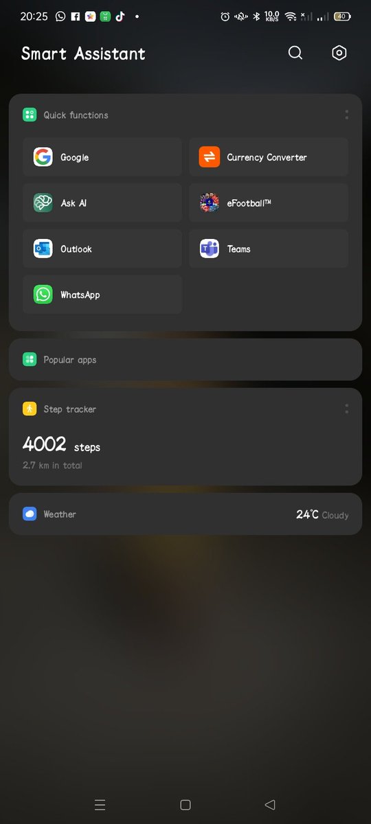 Ga harus olahraga tiap hari kerjaan di kantor juga udah menguras langkah