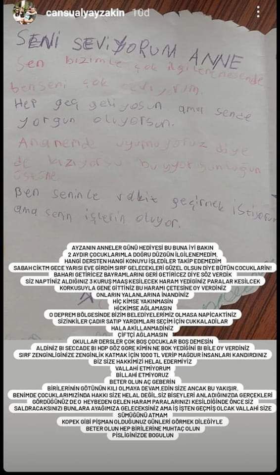 mahajansi's tweet photo. CHP Ezine İlçe Kadın Kolları Başkanı Cansu Doğan, depremzedelere kin kusmuş:

 "Aç ölün, beter olun, pisliğinizde boğulun.”

Bunlar insan mı? https://t.co/PnywJx8aWV