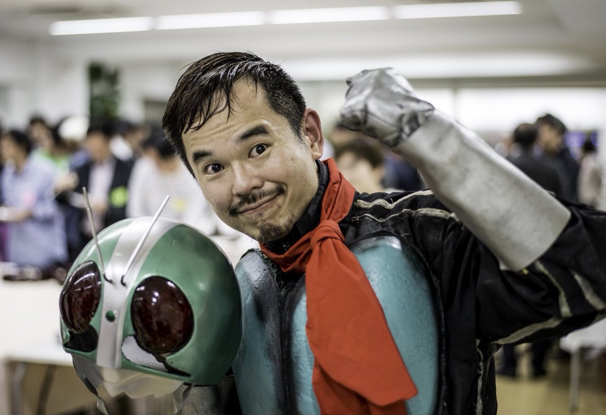 今日はヒーローやヒロインに沢山会いました。あ、そういえば昔々仮面