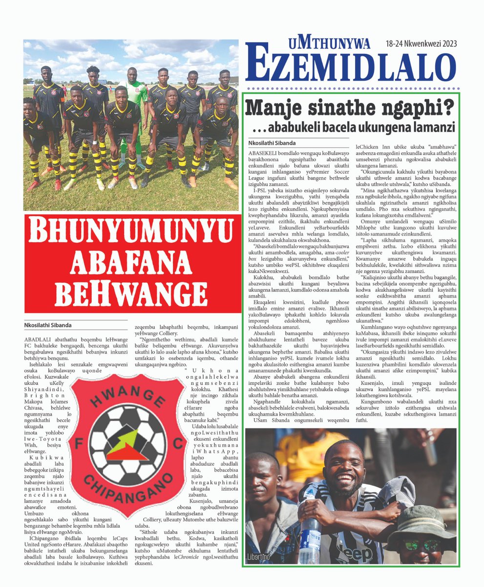 Umthunywa Zimpapers Official tweet media