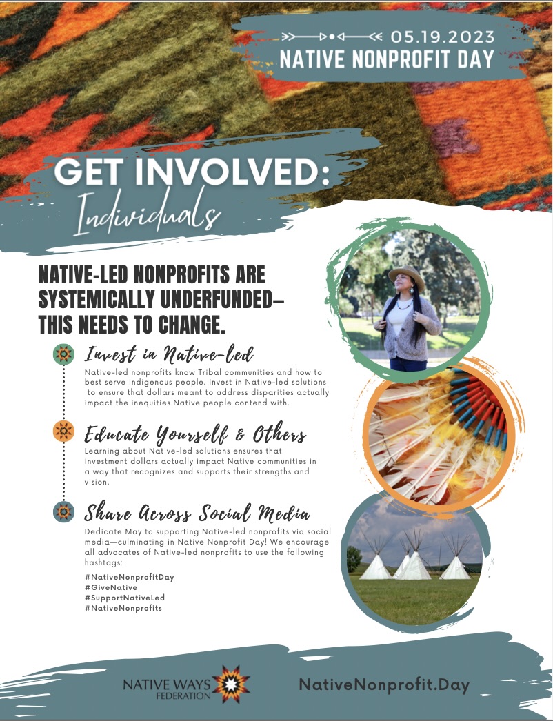 OnawayTrust's tweet image. Did you know that today is #NativeNonprofitDay? Read these infographics to find out how best to show your support for Native communities🤝
#GiveNative #SupportNativeLed
#NativeNonprofits #Indigenous
@native_ways
