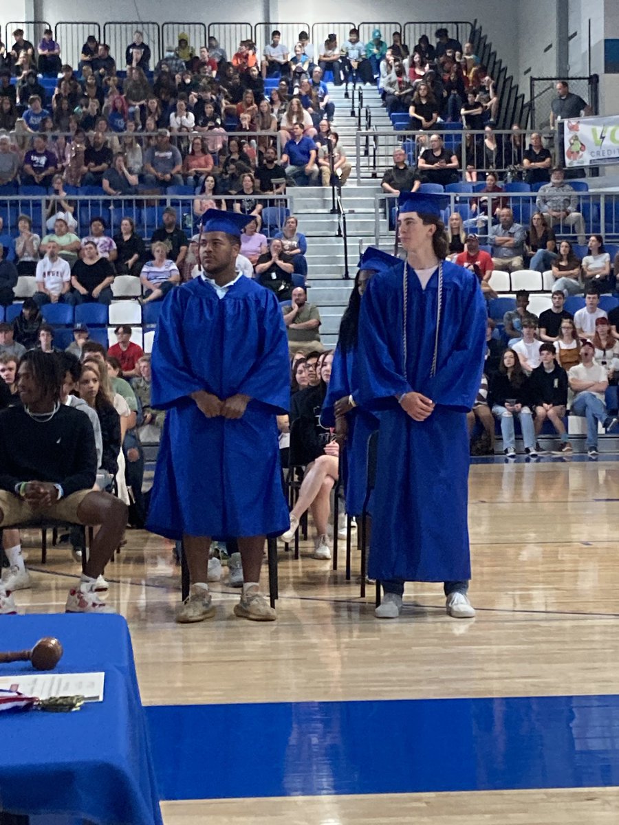 Track stars receive diplomas today at <a href="/Hillcrest_SPS/">Hillcrest High School</a> because tomorrow they will be competing at state.