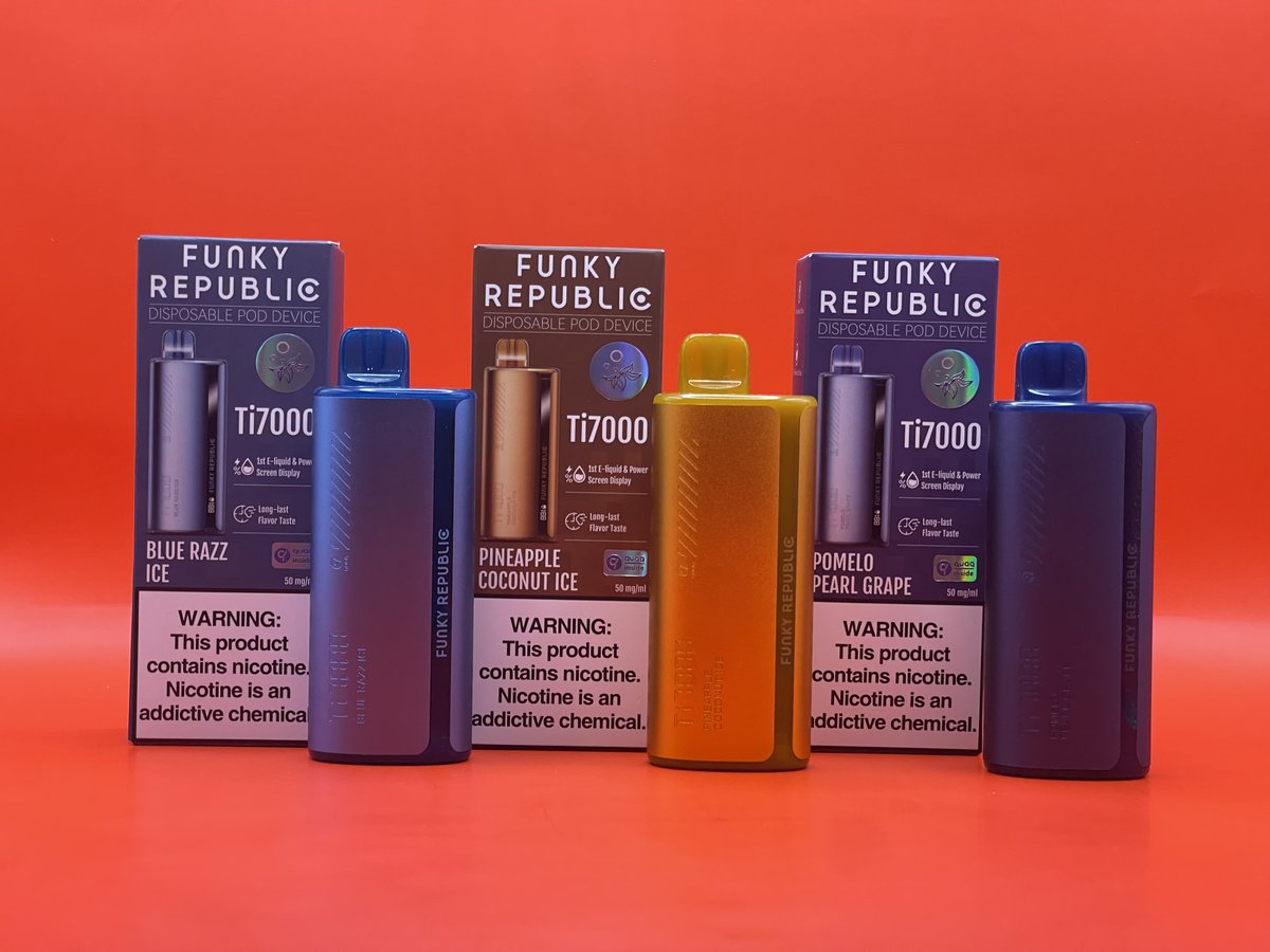 johnnyvapesgb's tweet photo. Funky Republic Friday at Johnny Vapes! #GreenBay #Vaping #Ecig #Vape #Wisconsin https://t.co/mKvgzWDqfp
