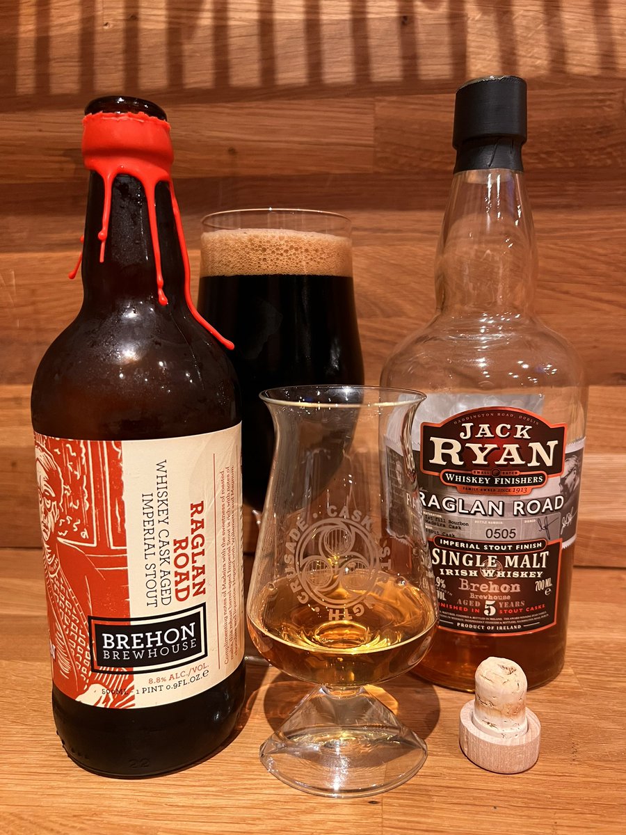 JackRyanIrish's tweet image. "Absolutely love a barrel aged collab stout. This one hits all the right notes" 

Thanks for sharing @mjpm67 , Sláinte!

#JackRyanWhiskey #DrinkResponsibly