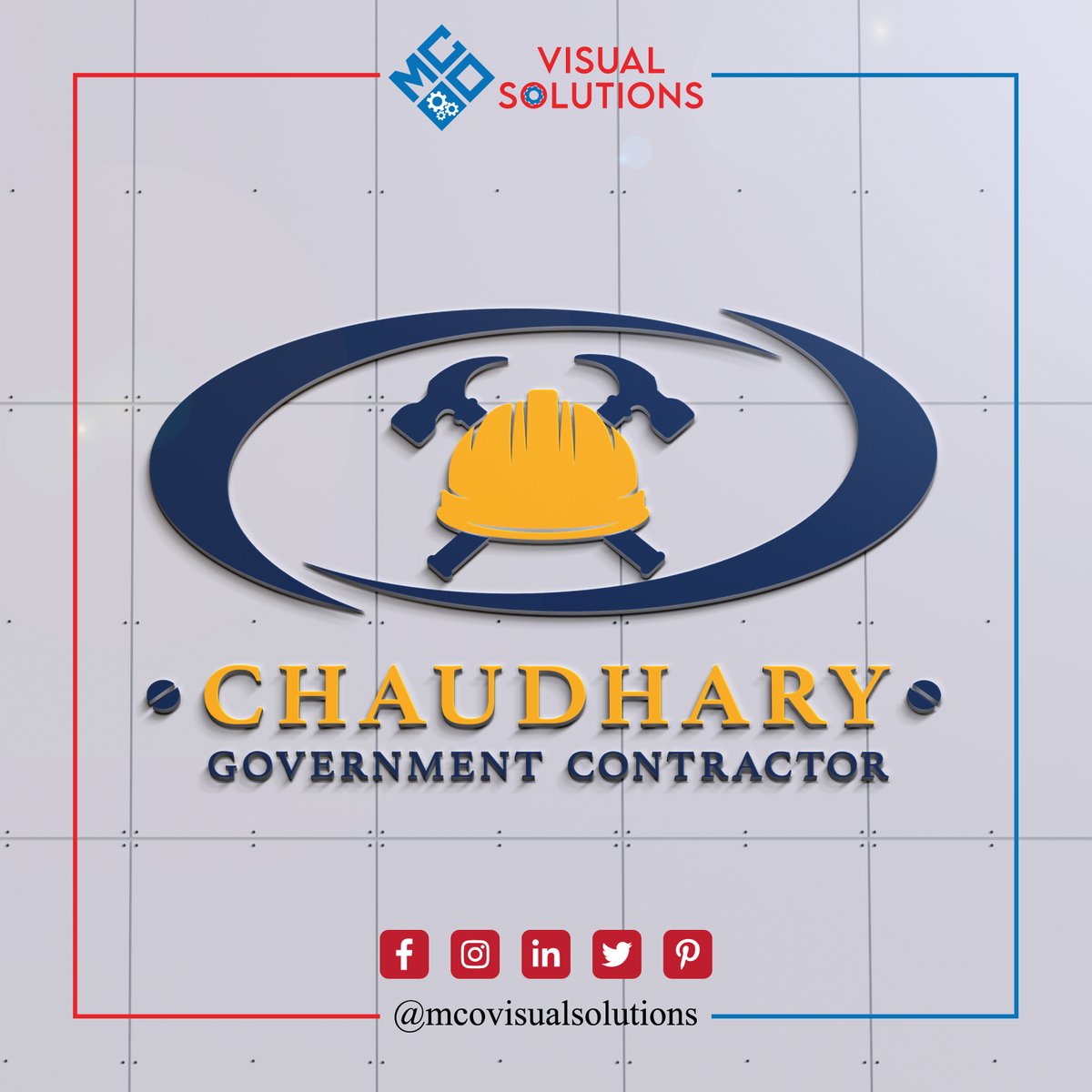 mcovisualsols's tweet photo. We are thrilled to present the remarkable logo we have designed for Chaudhary Government Contractor!
#MCOVisualSolutions #ChaudharyGovernmentContractor #LogoDesign #RealEstateLogo #WebsiteDesign #RealEstateMarketing #GraphicDesign #ContractorLogo #RealEstate #PropertyManagement https://t.co/mCBwU5z053