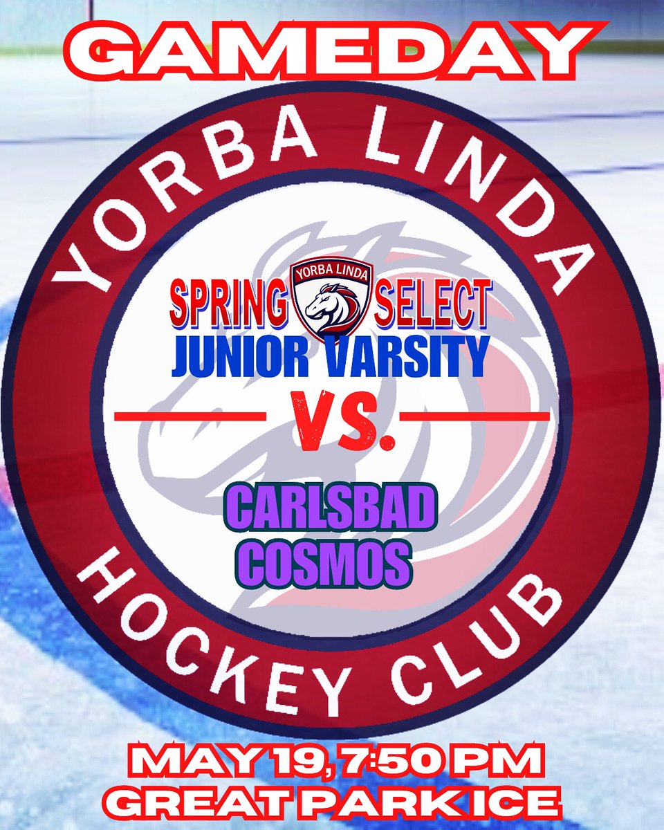YL_Hockey's tweet photo. The penultimate game of a great @The_Rinks #CASpringSelect season for our JV team tonight against the Carlsbad Cosmos at #GreatParkIce, 7:50 pm. https://t.co/LVA96RrwRO