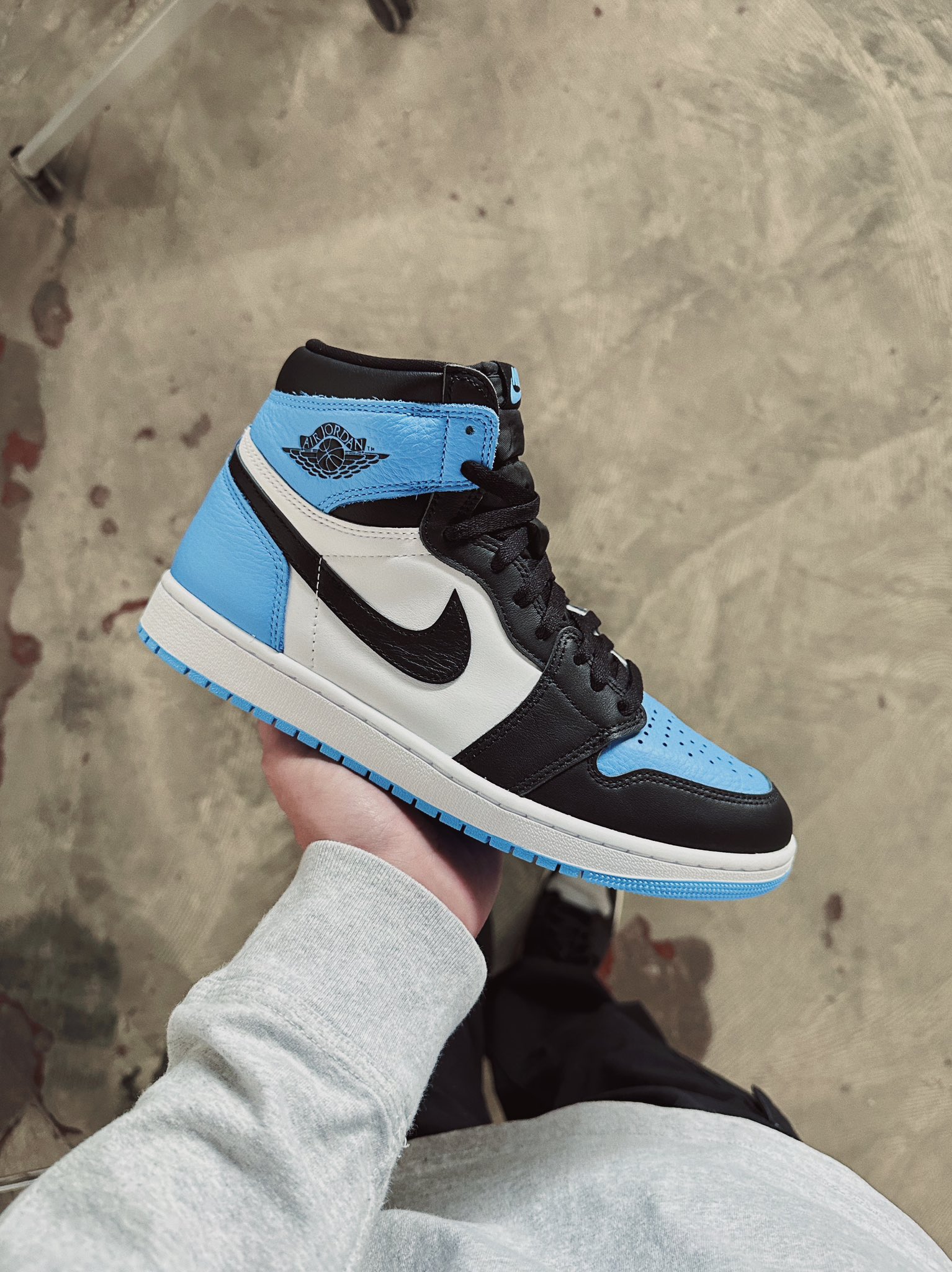 Jordan Keyser on X These UNC Toe Air Jordan 1 s are a really good looking shoe but UNC Toe sounds super goofy but that s what happens when everything needs a nickname. What re