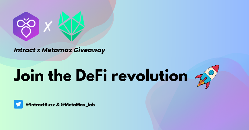 @intractbuzz has partnered with @metamax_labs to power a DeFi revolution - offering 25 whitelist spots & exciting drops! 💰 🎁

Join in and take part in an exciting quest and win BIG rewards! 💯 🥇
Surprise gifts for early adopters! 📈

Link: quest.intract.io/645df7417e0841…