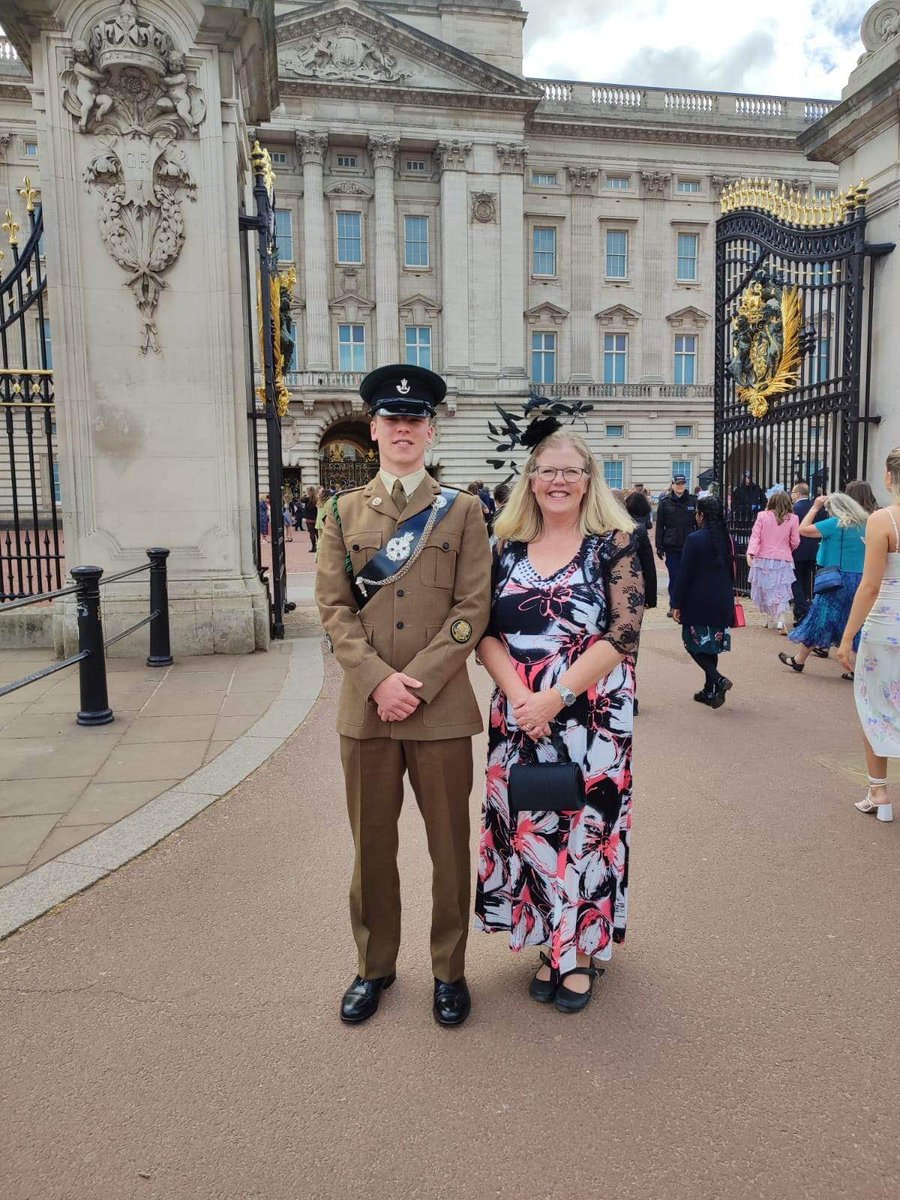 On Monday 15th May 2023 Cadet Staff Sargent Major Savoury From Braunton Detachment went to Buckingham Palace to receive his Gold Dofe which was present my Duke of Edinburgh Prince Edward. 
Massive Achievement congratulations on completing Gold Dofe.   #goingforward