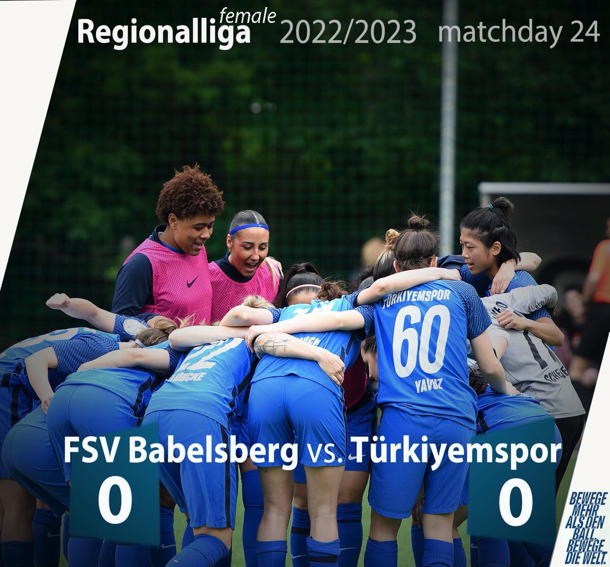 turkiyemspor's tweet photo. Spiel auf ein Tor, - ohne Tore.

#Letsgoool 

#nextgame
👉🏼 Türkiyemspor vs. 1. FFV Erfurt
🏟 Katzbachstadion
21.05.23 14:00 Uhr

#zsmmn #birlikte #together #kreuzberg #ausderMitteBerlins #ausdemHerzenBerlins https://t.co/F1od6xGO69