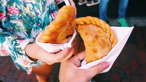 traferral's tweet photo. Enjoy a tasty empanada during your Little Havana food tour. #littlehavana #foodtour #empanada   (more info... https://t.co/je2fTGxqFC) https://t.co/mId8VUL7oo