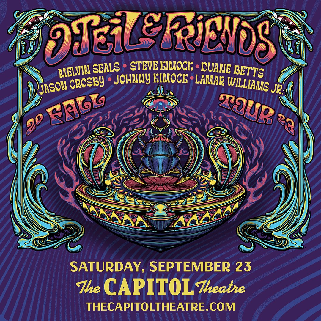 The Capitol Theatre ๐ฟ (@capitoltheatre) on Twitter photo ๐ ON SALE NOW! ๐
<a href="/OteilBurbridge/">Oteil</a>ย & friends ft. <a href="/MelvinSeals/">Melvin Seals</a>, <a href="/KimockMusic/">Steve Kimock</a>, <a href="/MrDuaneBetts/">Duane Betts</a>, <a href="/JCros3/">Jason Crosby</a>, <a href="/JohnKimock/">John Morgan Kimock</a>, and <a href="/LamarPopMusic/">Lamar Williams Jr.</a> on SAT, SEP 23! Tickets are on sale now-->> bit.ly/44Tt0iy ๐ ON SALE NOW! ๐
<a href="/OteilBurbridge/">Oteil</a>ย & friends ft. <a href="/MelvinSeals/">Melvin Seals</a>, <a href="/KimockMusic/">Steve Kimock</a>, <a href="/MrDuaneBetts/">Duane Betts</a>, <a href="/JCros3/">Jason Crosby</a>, <a href="/JohnKimock/">John Morgan Kimock</a>, and <a href="/LamarPopMusic/">Lamar Williams Jr.</a> on SAT, SEP 23! Tickets are on sale now-->> bit.ly/44Tt0iy