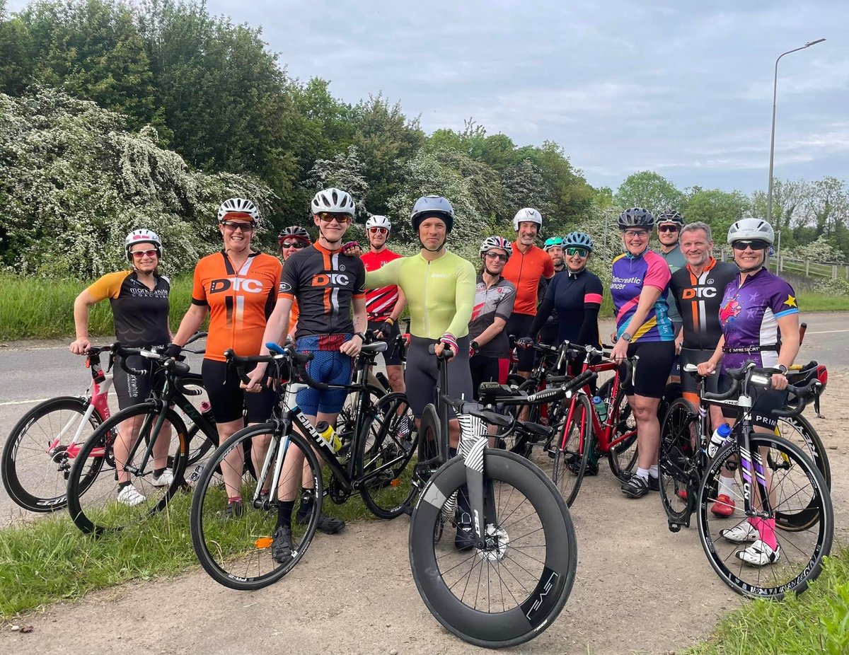 DerbyTriClub's tweet photo. Last night was the first of our 2023 season Time Trial, the first in 3 years!

We had such a great DTC turnout whilst partnering with South Pennine Road Club. 

We hope to see even more at our DTC ran Time Trial on June 8th, more information in bio link/QR code in last picture! https://t.co/bu3N2n6SPf