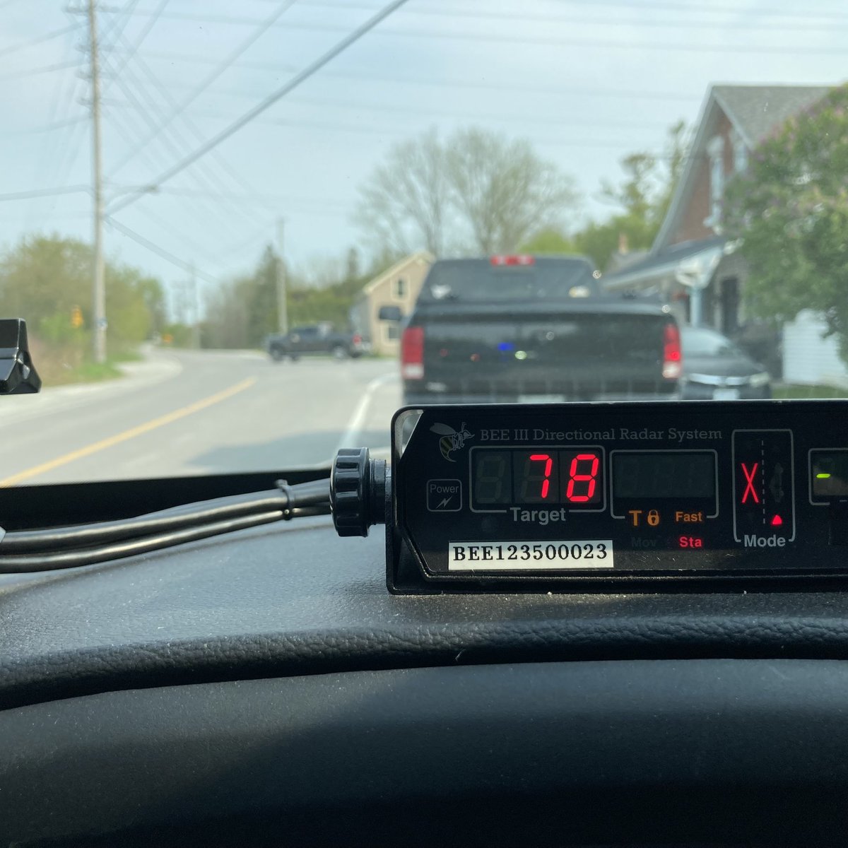 DRPSNorthDiv's tweet photo. North Durham Traffic are conducted speed enforcement along Reg Rd 50, #Gamebridge #Brock . Please obey the speed limit and have a safe long weekend. #DurhamVisionZero @TownshipOfBrock @TwpofScugog @twpuxbridge cg https://t.co/zcoX7tv4Z7