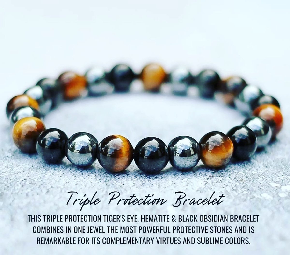 BossyPlans's tweet photo. Triple protection bracelet with Tigers eye, hematite and black obsidian. All the protection you need all rolled into one. These are unisex and available now on the BossyPlans site. Click the link in bio to shop. ​​​​​​​​​​​​​​​​​.​​​​​​​​​​​​​​​​​​​​​​​​​.​​​​​​​​​​​​​​​​
. https://t.co/3QigLjC0au