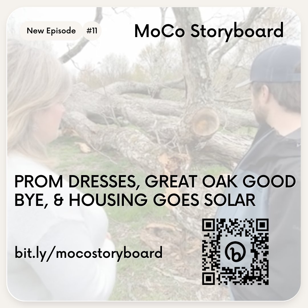 In this episode of @MoCoCouncilMD's #MoCoStoryBoard on @CountyCableMoCo students get #prom wear, a fallen oak lives on, and the County takes a big green step forward with an innovative solar project. #BeInTheKnow.   #cable - @CountyCableMoCo or online: bit.ly/mocostoryboard.