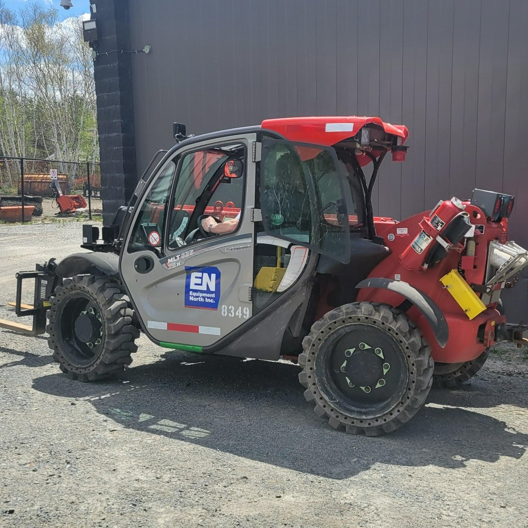 cambriancollege's tweet photo. Our new BEV Lab in the @Glencore Centre for Innovation just received a fantastic donation from @equipmentnorth! This battery-electric telehandler will support the @CambrianRD Centre for Smart Mining in advancing sustainable mining practices. 

#PhilanthropyFriday #CambrianCollege https://t.co/H9fGWjhzpb