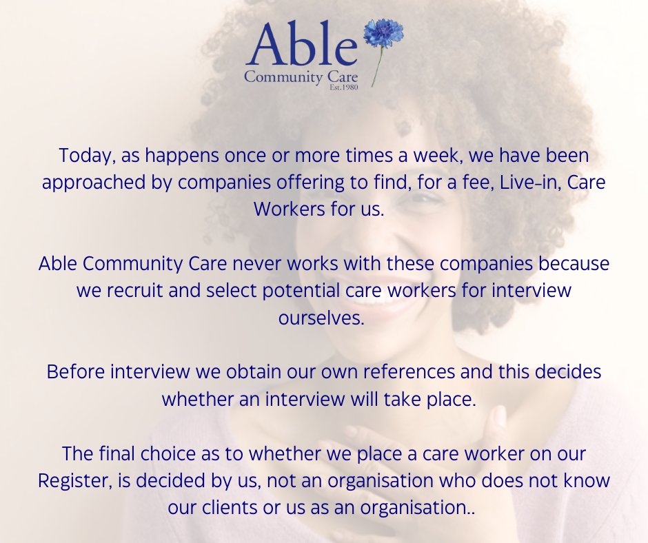 Able Community Care tweet media