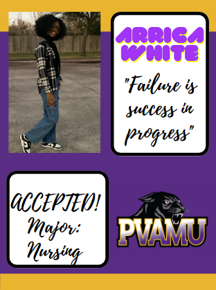 tmhsfuture's tweet photo. Congratulations Arrica White! Let's go Panthers!!!
#seniorssigningout
#buffpride https://t.co/2ZhpWcEPGJ