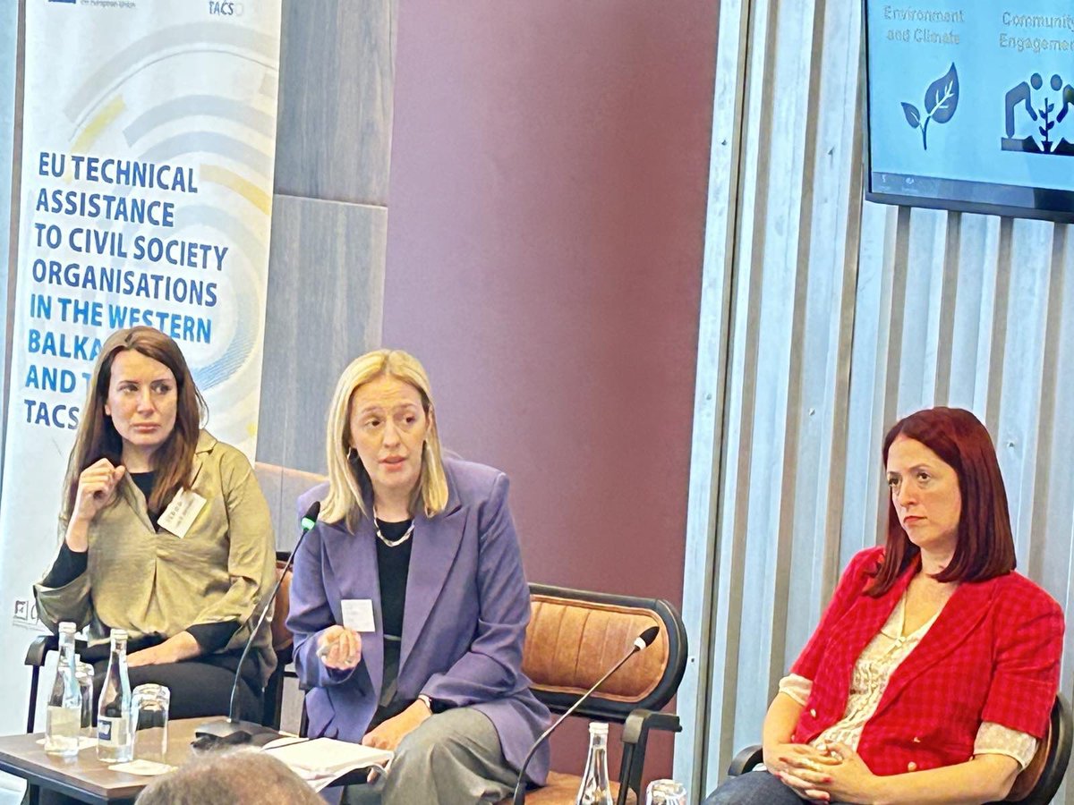 BNLD was BNLD presented at the CSO Governance Community of practice regional meeting organized in Belgrade by #TACSO.

More on bit.ly/42TRqXS

#CSOgovernance #EuropeanUnion