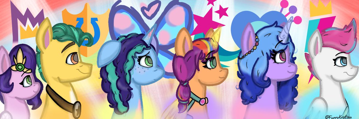 O brought the banner back. 👌
I also wanna repost to see what this art's reception is with the new follow count-
#mlpg5 #MLP #mlpfanart #mlpart #mlpgen5 #MistyBrightdawn #PippPetals #HitchTrailblazer #SuulnnyStarscout #IzzyMoonbow #ZippStorm #digitalart
