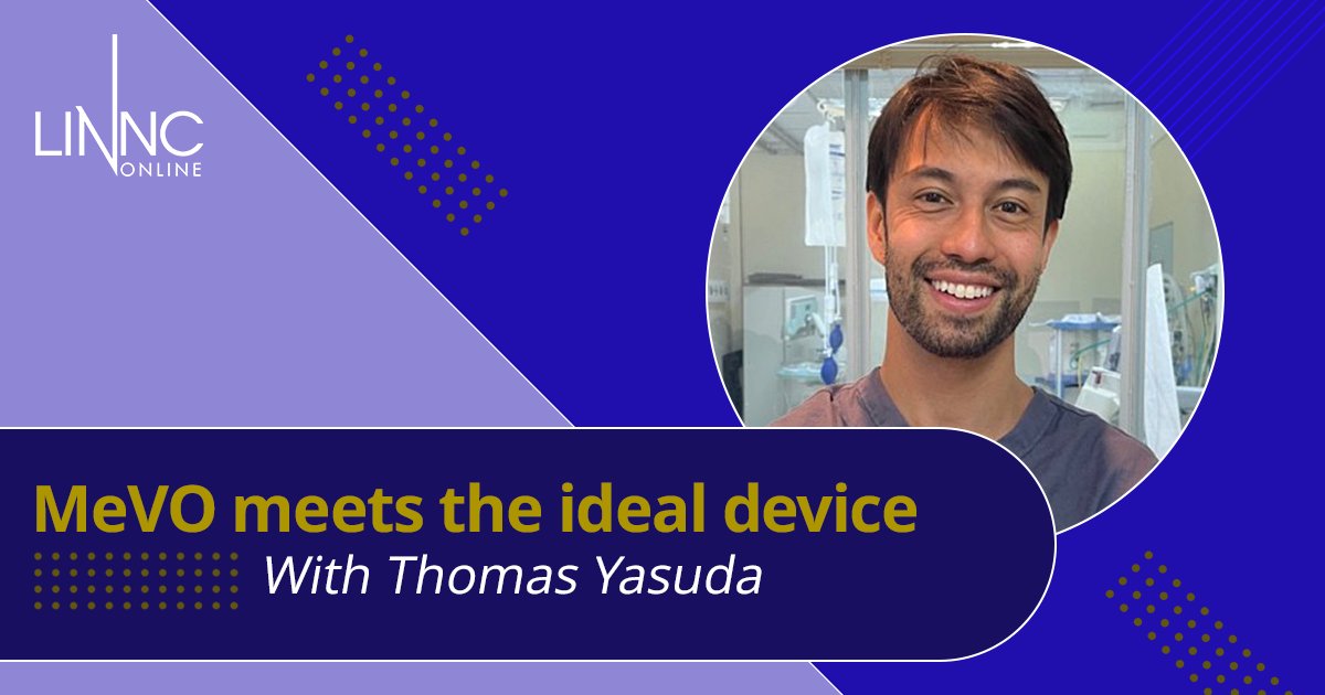LINNConline's tweet photo. 🤔 What is the ideal device for #MeVO? Find out Dr. @thomas_yasuda 's answer! https://t.co/AJP49Pkp1I https://t.co/SkuIaOPi3Q