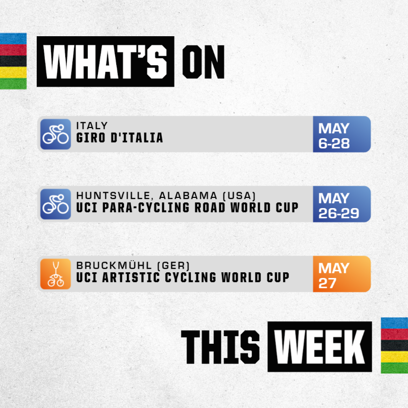 UCI_cycling's tweet photo. Here are some of the key events taking place this week 🚴🏼‍♂️

Click on the link below to access the full UCI Calendar ⬇️