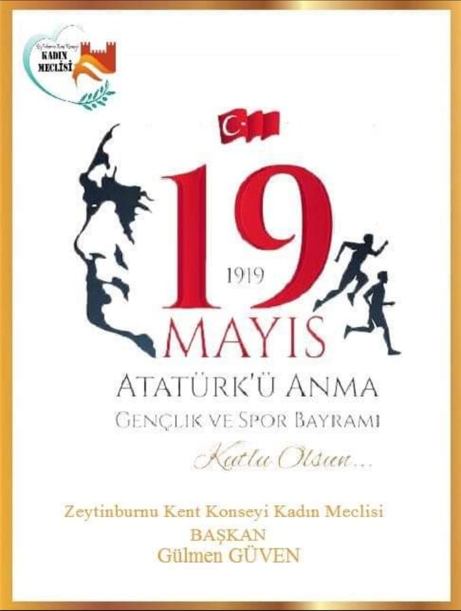 Biz her şeyi gençliğe bırakacağız… Geleceğin ümidi, ışıklı çiçekleri onlardır. Bütün ümidim gençliktedir."

19 Mayıs Atatürk'ü Anma, Gençlik ve Spor Bayramımız kutlu olsun.