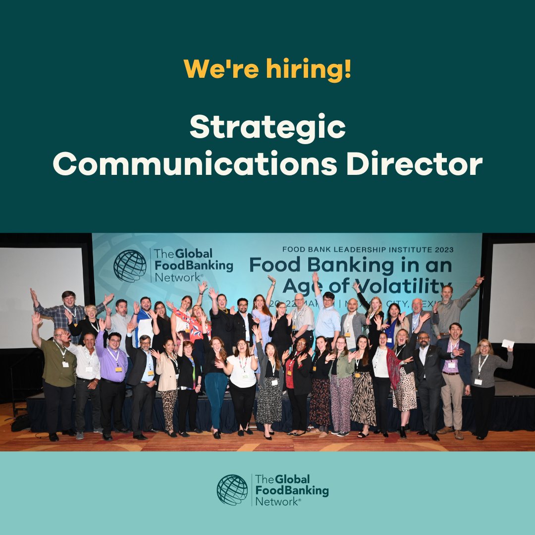 The GFN team is growing! We're looking for a Strategic Communications Director to help us build and oversee our communications strategy through creative storytelling and campaigns.

Learn more and apply: appone.com/MainInfoReq.as…

#NonProfitJobs #CommsJobs