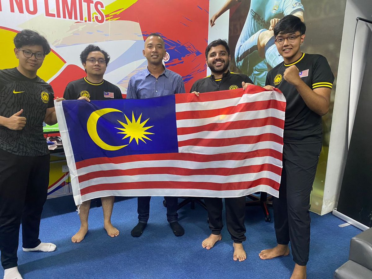 Happy to announce that Malaysia has qualified for the FIFAe Nations cup this July! We will be competing with 23 other nations to become the world champion, let’s go <a href="/muzaffarzuhair_/">Chamack</a>  <a href="/_ahmdakmal/">AkmalJHD</a>  <a href="/halowake_/">Faiq Iskandar</a> ! Wish us luck guys 😇