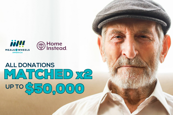 🕓 Time is running out to double your impact! #HomeInstead, will match $2 for every $1 donated before midnight TODAY, 5/19, up to $50,000. Make your gift: give.mealsonwheelsamerica.org/page/51179/don…

#MealsOnWheels #PowerOfaKnock #HomeInsteadForMOW #giveback #fundraising #seniornutrition