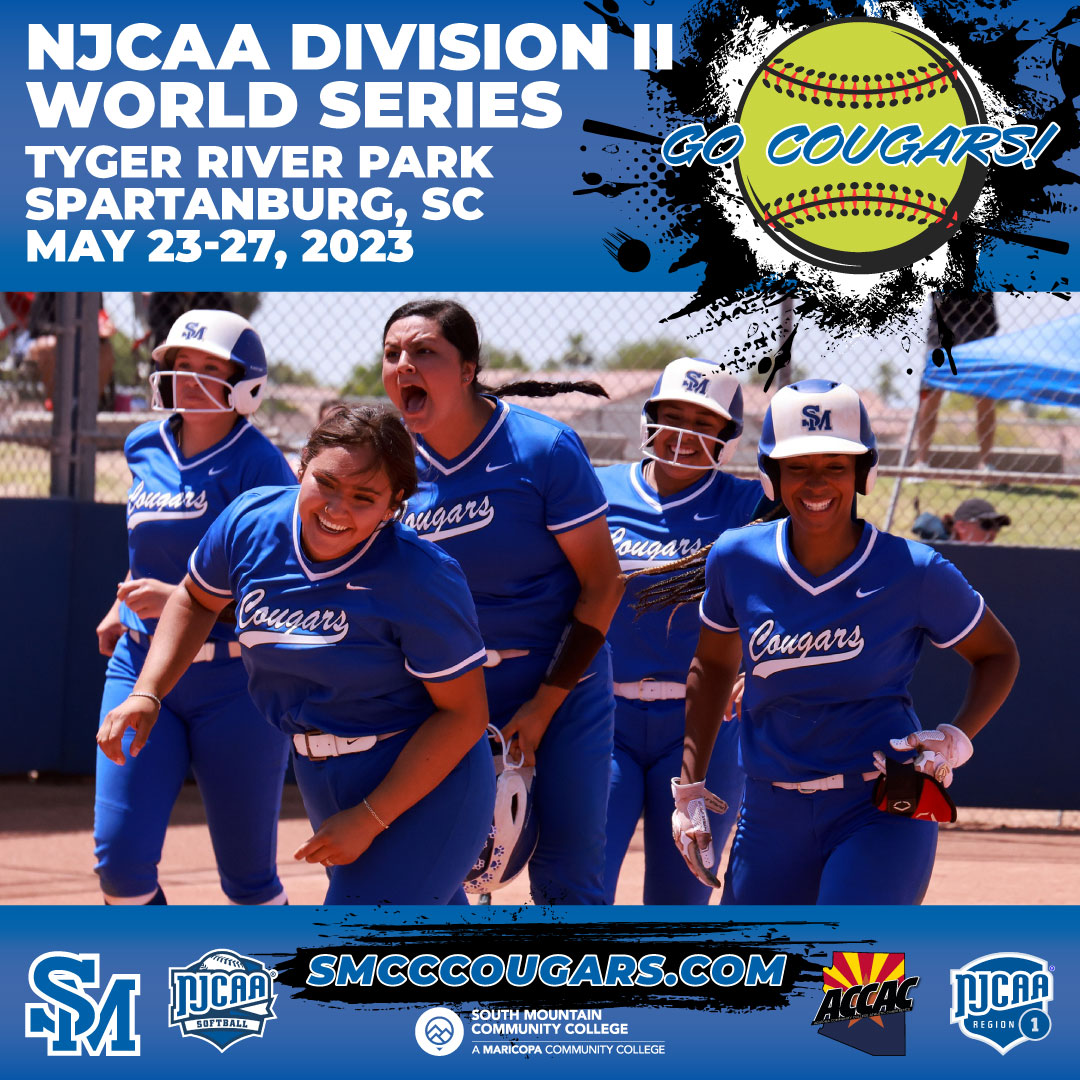 BREAKING! <a href="/MtnSoftball/">SouthMtnSoftball</a> earns the No. 3 seed in the <a href="/NJCAASoftball/">NJCAA Softball</a> DII World Series; #SMCC will open the tournament vs. Jackson College (MI) at 4 pm ET/1 pm MT on May 23! More information, including tickets at streaming info, will come shortly! 🐾🥎