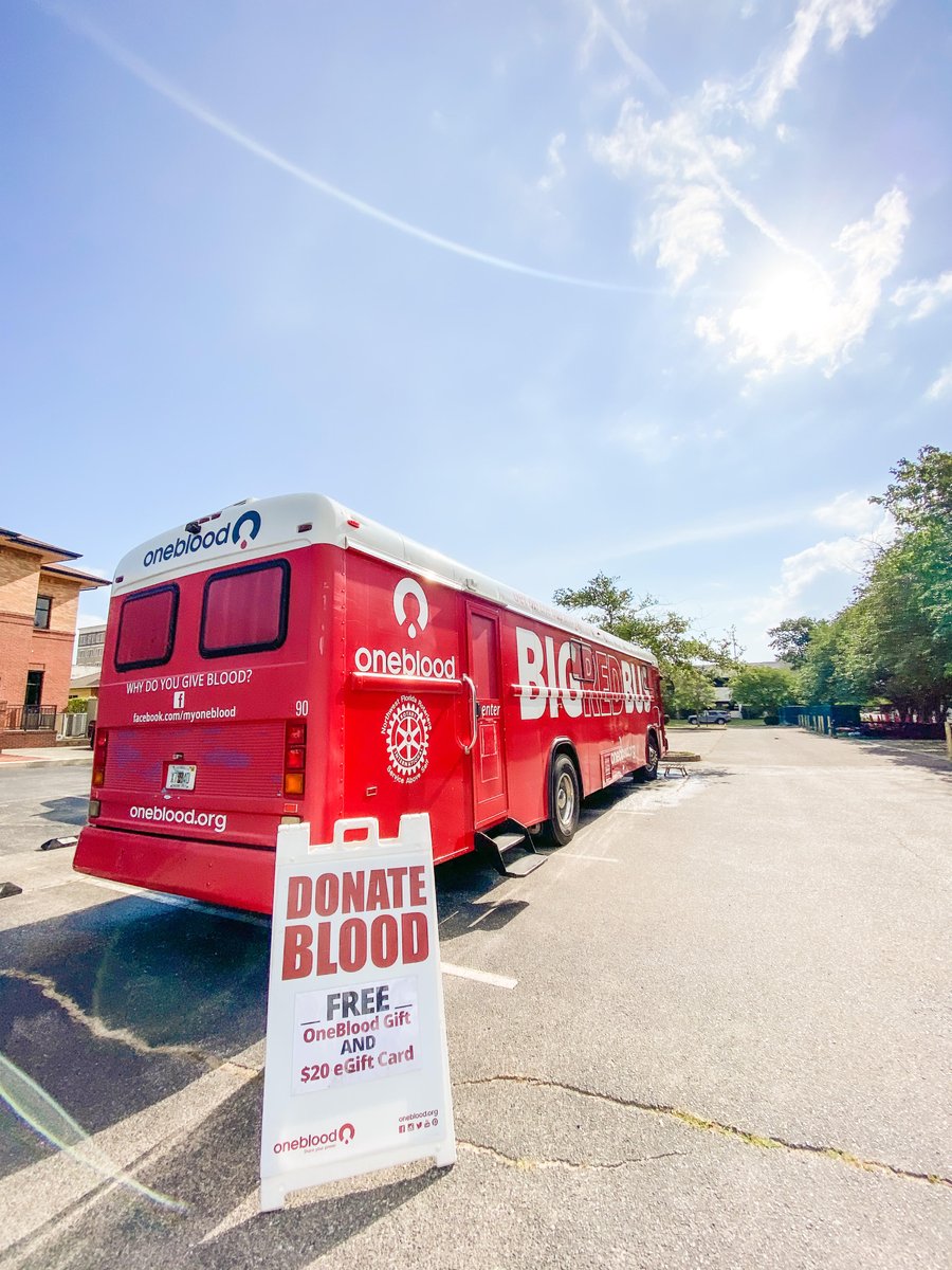 It’s a beautiful day to be a blood donor! Come on down to the #PAR office — No appointment needed. 👌❤️ #RealtorsAreGoodNeighbors #ThatsWhoWeR #PensacolaREALTORS #PensacolaREALTOR #DowntownPensacola @my1blood